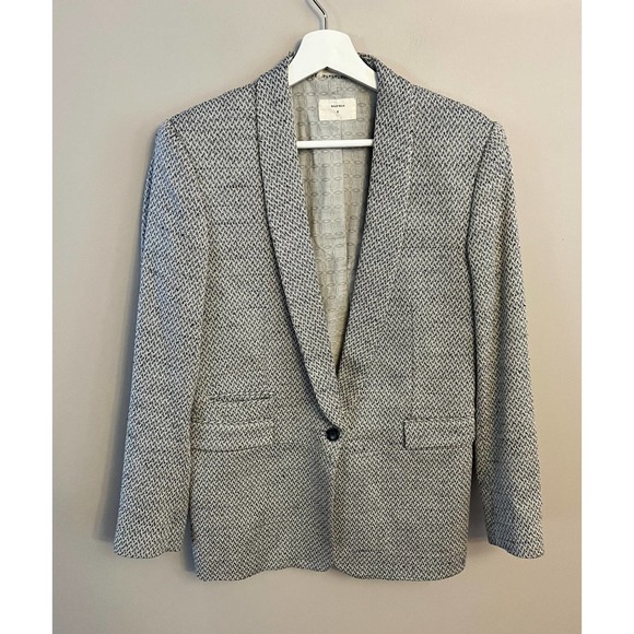 Billy Reid Jackets & Blazers - Billy Reid Silk Blend Single Button Tweed Blazer